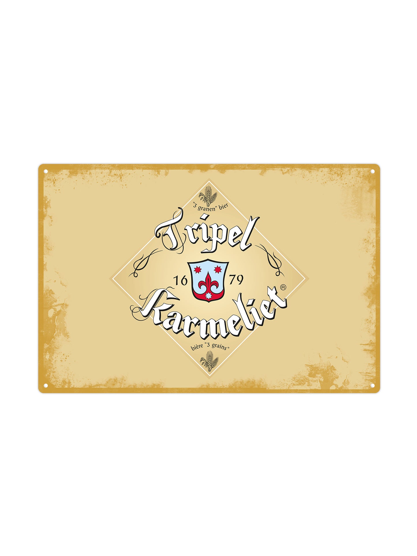 Carmelite - Metal Wall Sign