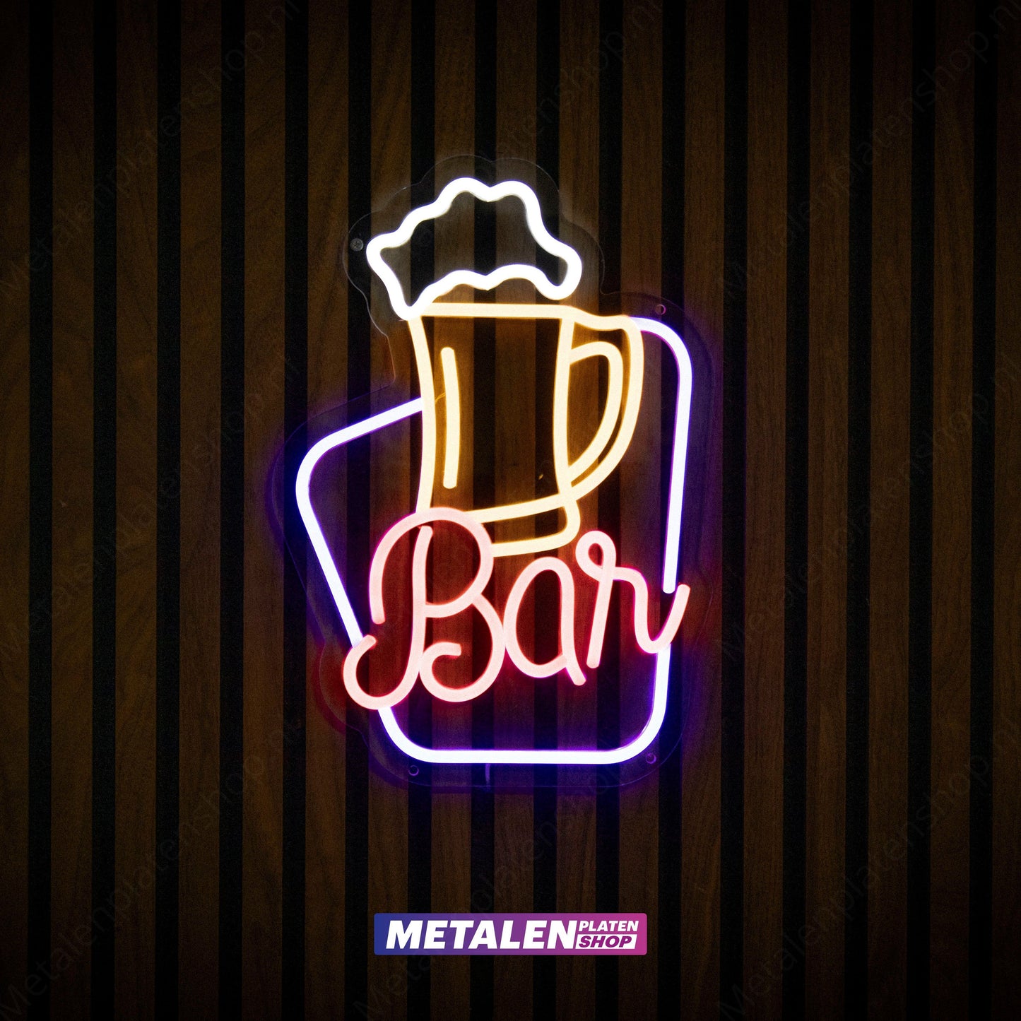 Bar Bier - Neonschild - LED