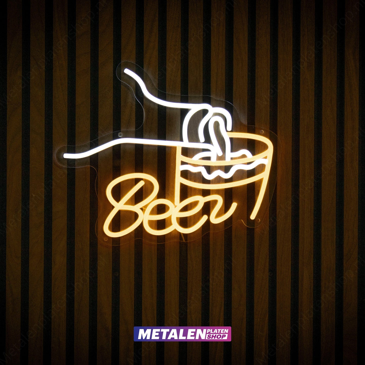 Bier - Neonschild - LED