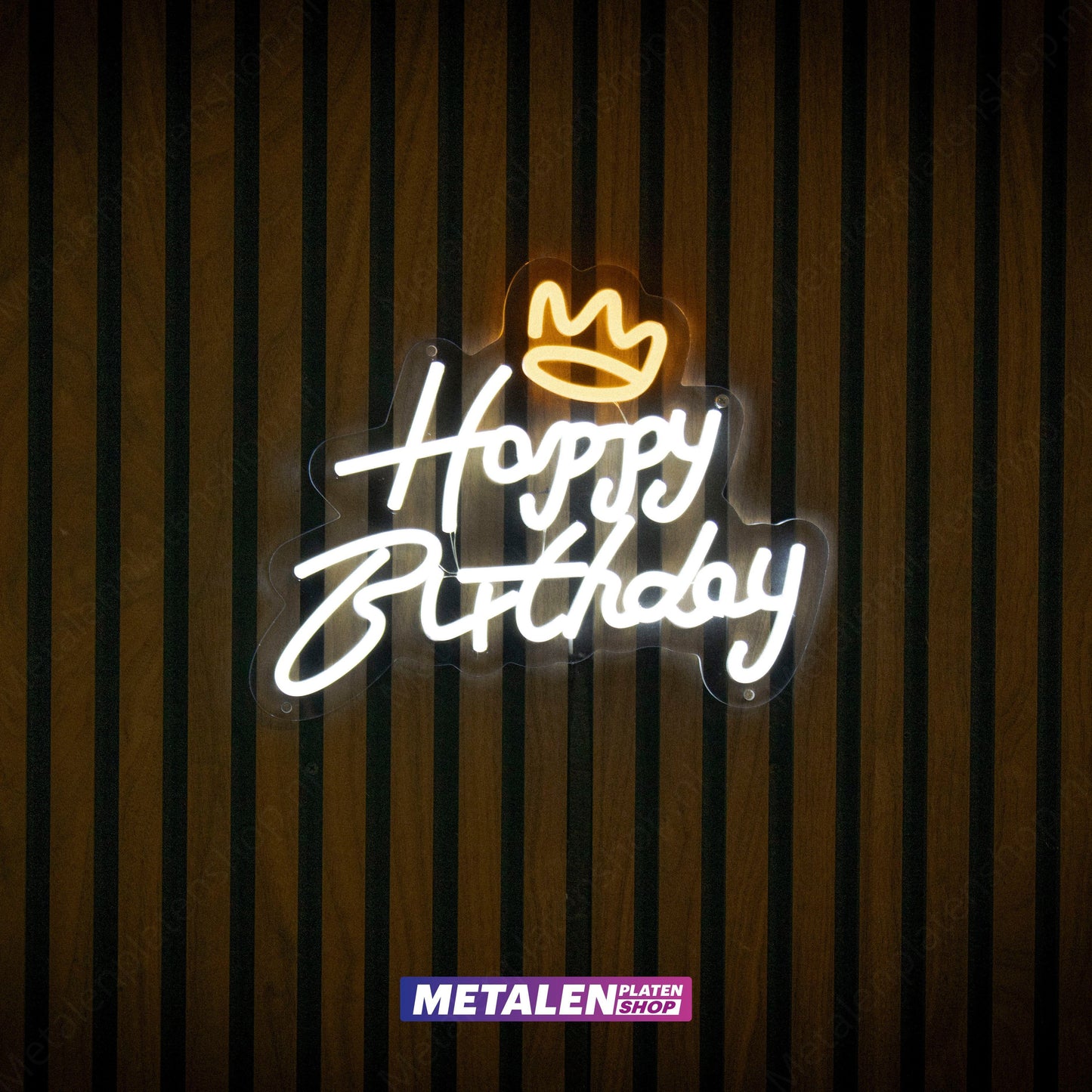 Alles Gute zum Geburtstag - Neonschild - LED
