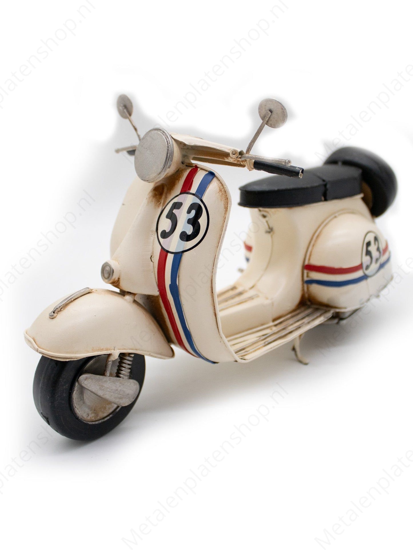 Vespa Scooter - Metal Vehicle Decoration - 60x38cm