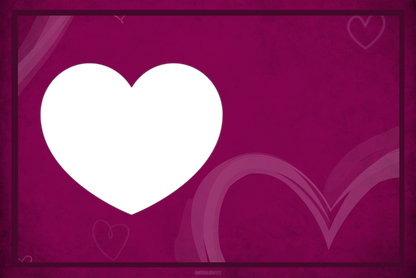 Happy Valentine's Day with your own photo - Metal Wall Sign