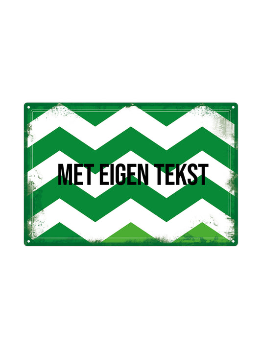 Blechschild - FC Utrecht - Haller 91 Trikot